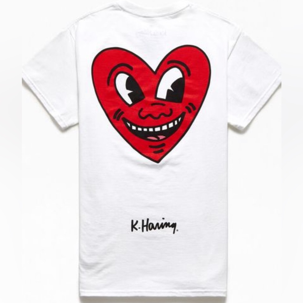 Keith Haring Heart T-Shirt ❤️❤️❤️❤️ Valentines❤️❤️❤️❤️❤️❤️😍